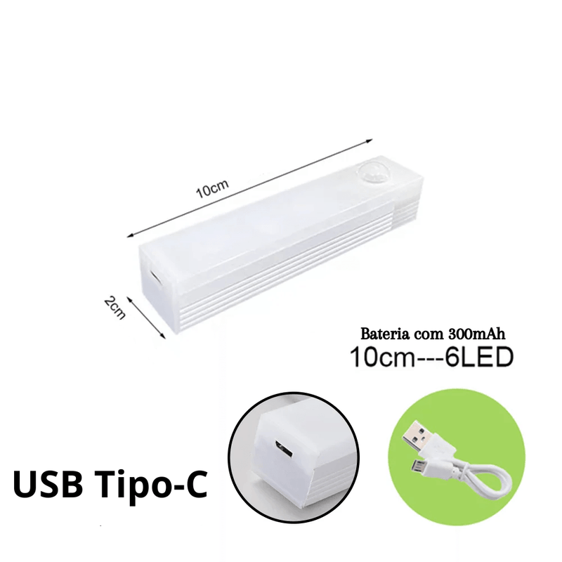 Lâmpada Led Portátil com Sensor de Movimento - EcoLume Sensorial® - Minha loja