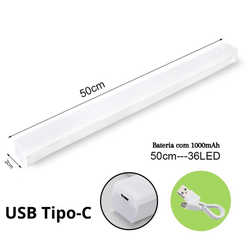 Lâmpada Led Portátil com Sensor de Movimento - EcoLume Sensorial® - Minha loja